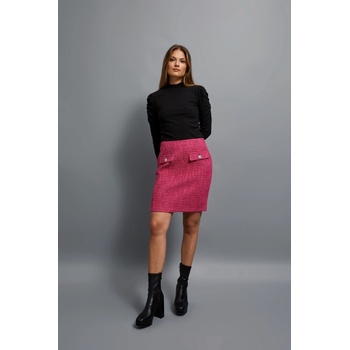 Moodo Пола в твидов стил розова Moodo Moodo | Lilav | ЖЕНИ | XS