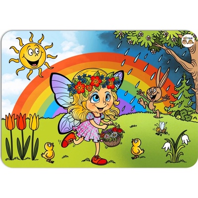 PokojovaDekorace.cz Prostírání pro rozvoj řeči 110 Jaro 43x30cm