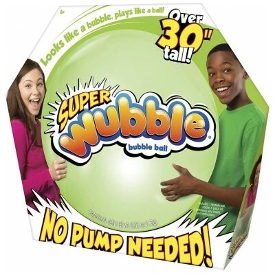Super Wubble Bublinová Lopta 75 cm zelená