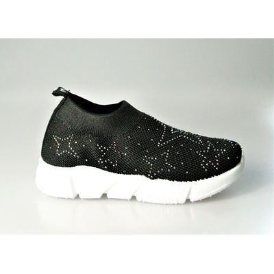 Detské slip-on tenisky black