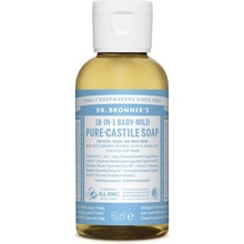 Dr. Bronner's Baby Mild bez vône tekuté mydlo 60 ml