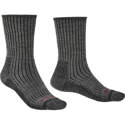 Bridgedale turistické ponožky Hike Midweight Merino Comfort Boot Charcoal
