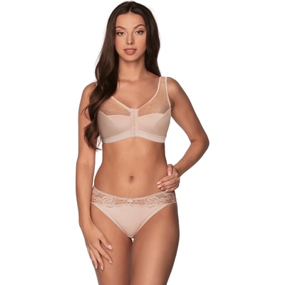 Gaia Сутиен с меки чашки в бежов цвят rachela 1163eh-66696-beŻowy - Бежов, размер 95g
