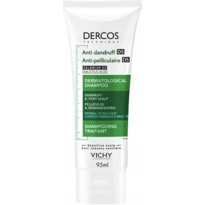 Vichy Dercos Anti-Dandruff šampón proti lupinám pre normálne až mastné vlasy 95 ml