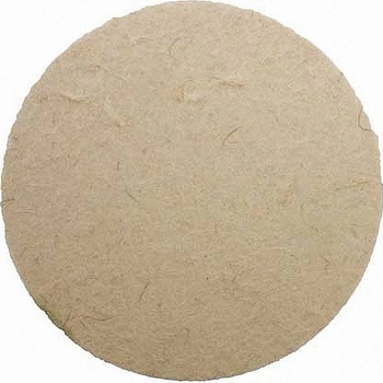 Magg Kotouč leštící 125 x 6 mm filcový stopka se suchým zipem