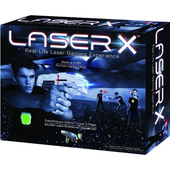 TM Toys LaserX pištoľ s infračervenými lúčmi sada pre jedného hráča