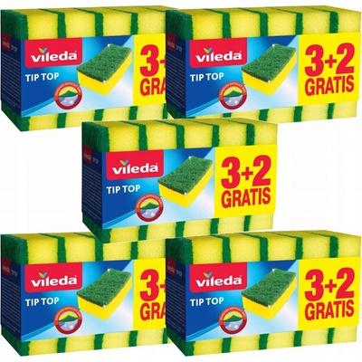 Vileda Style Tip Top houbička na nádobí 5 ks – Zboží Dáma