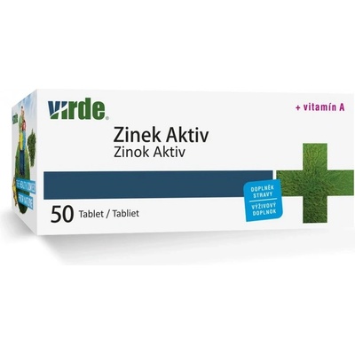 VIRDE Цинк Актив + витамин А 50 таблетки | Virde (RE_350392 (DSN141) VIDRE)