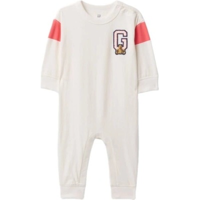 GAP FRENCH LOGO Dětský overal bílá