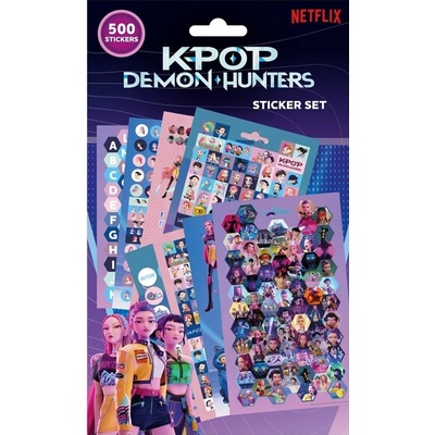 K-pop Demon Hunters samolepky 500 ks – Zboží Mobilmania