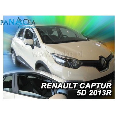 Deflektory Renault Captur 2012-2019
