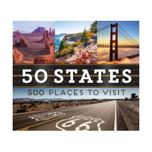 50 States 500 Places to Visit (2018)