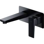 Omnires Parma - Смесител за вградена мивка, с корпус, черен мат PM7415BL (PM7415BL)