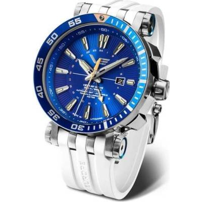 Vostok Europe NH34/575A716 Bílý silikonový řemínek