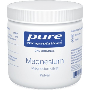 Pure Encapsulations Магнезиев цитрат на прах - 107 г