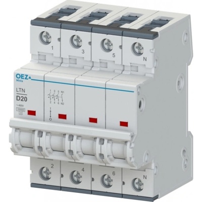 OEZ 3p+N C 25A 10kA LTN
