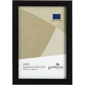  Goldbuch Рамка за снимка, дървена, 10 х 15 cm, черна (4045352908921)