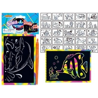 ArtLover Škrabací obrázok dúhový viac druhov