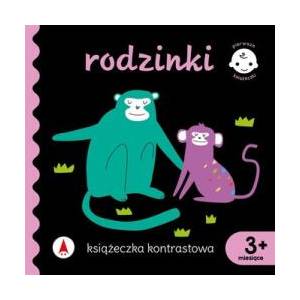 Rodzinki. Książeczka kontrastowa. Pierwsze książeczki | Opracowanie zbiorowe (ISBN: 9788382076578)
