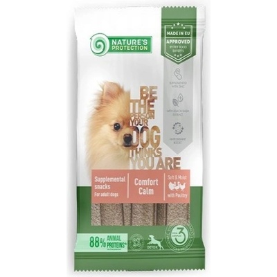 Nature's Protection DOG - Comfort Calm With Poultry, лакомство за куче с домашни птици - за комфорт и спокойствие 160 гр, Литва - 125096
