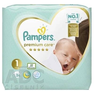 PROCTER & GAMBLE Pampers PREMIUM CARE 1 1x26 ks