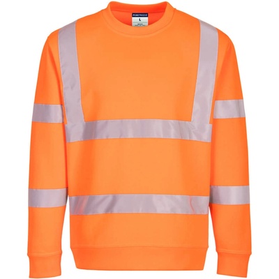 Portwest EC13 Eco Hi Vis reflexná mikina oranžová