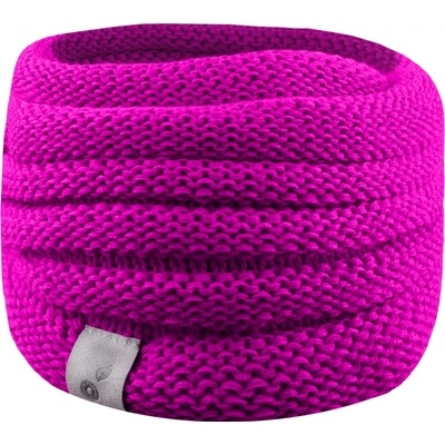 Unuo Dívčí nákrčník pletený růžová Růžová – Zboží Dáma