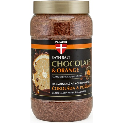 PALACIO Čokoláda & pomaranč kúpeľová soľ 1200 g