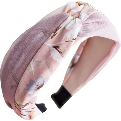 Carla Dámská čelenka do vlasů Ezyelduo růžová One size