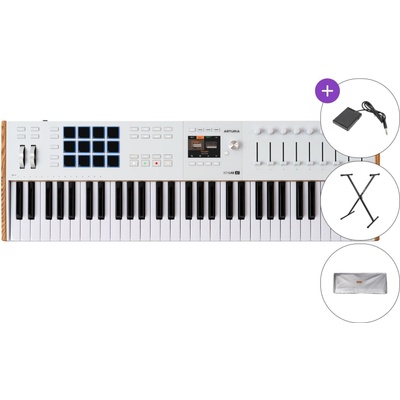 Arturia KeyLab 61 mk3 SET Миди клавиатура White (KEYLAB-61-MK3 WH-SET)