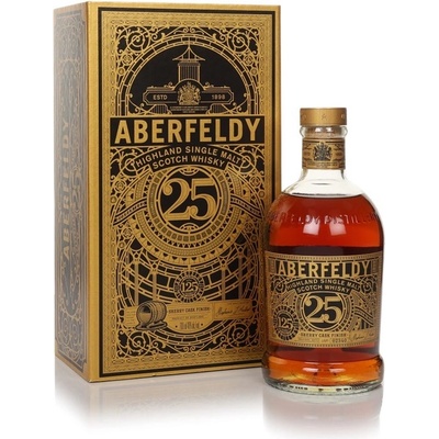 Aberfeldy 25y 125th Anniversary 46% 0,7 l (kazeta)