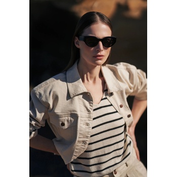 Moodo Кремава дънково яке Moodo | Bezhov | ЖЕНИ | XL