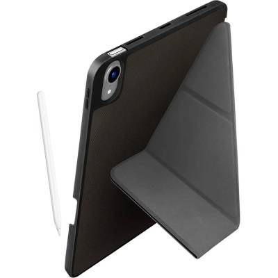 Uniq Transforma Case - термополиуретанов (TPU) кейс с поставка и отделение за Apple Pencil 2 за iPad Air 5 (2022), iPad Air 4 (2020) (черен)
