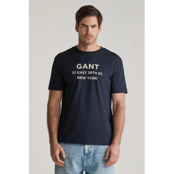 Gant Graphic printed evening blue