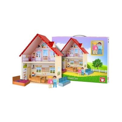 Efko Igráčkův domeček   2 x Igráček nábytek