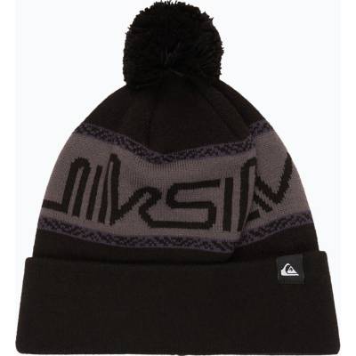 Pánská zimní čepice Quiksilver Summit Beanie true black