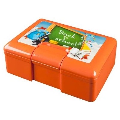 M.A.T. box svačinový 195x125x7cm s klick uz.s potiskem PH mix dekorů