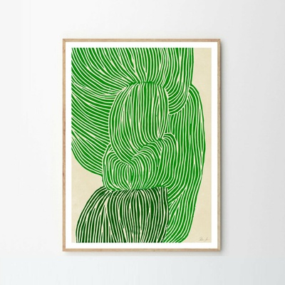 Moikka Plagát Green Ocean by Rebecca Hein 70x100