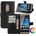 ZTE Axon 7 Magnetic Wallet Кожен Калъф и Стилус