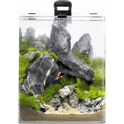 Aquael OptiBent 30 akvarijní set černý 29 l