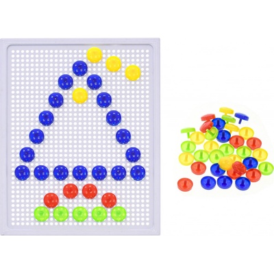 Mikrotrading Tabulka mozaika 24 x 18,5 cm s kloboučky na kartě