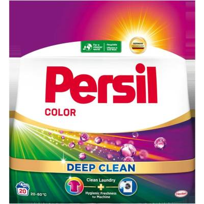 Persil Deep Clean Color Prací prášek na barevné prádlo 20 PD