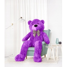 Veľký Medveď XXL TimiToy fialový classic 220 cm