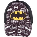 EplusM chlapčenská čiapka s brmbolcom Batman čierna