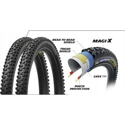 Michelin Wild Enduro Zadní Racing Line - 27, 5x2. 60" 65- 584 Cr Tm.