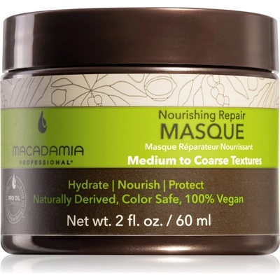 MACADAMIA PROFESSIONAL Nourishing Repair подхранваща маска за коса с хидратиращ ефект 60ml
