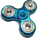 Fidget spinner kov modrý