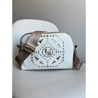 Laura Biaggi Biela prešívaná crossbody DX-KB77-whitePIK