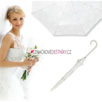 Doppler Svadobný dáždnik Circles Wedding holový priehľadný dáždnik