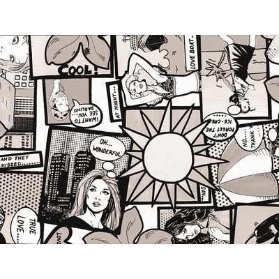 GEKKOFIX 55794 Samolepící fólie kreslený komiks, rozměry 45 cm x 15 m